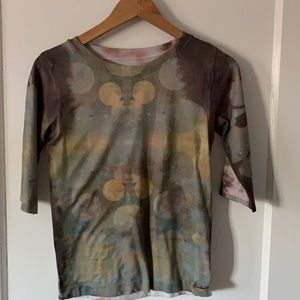 Amb nylon top 3/4 sleeve